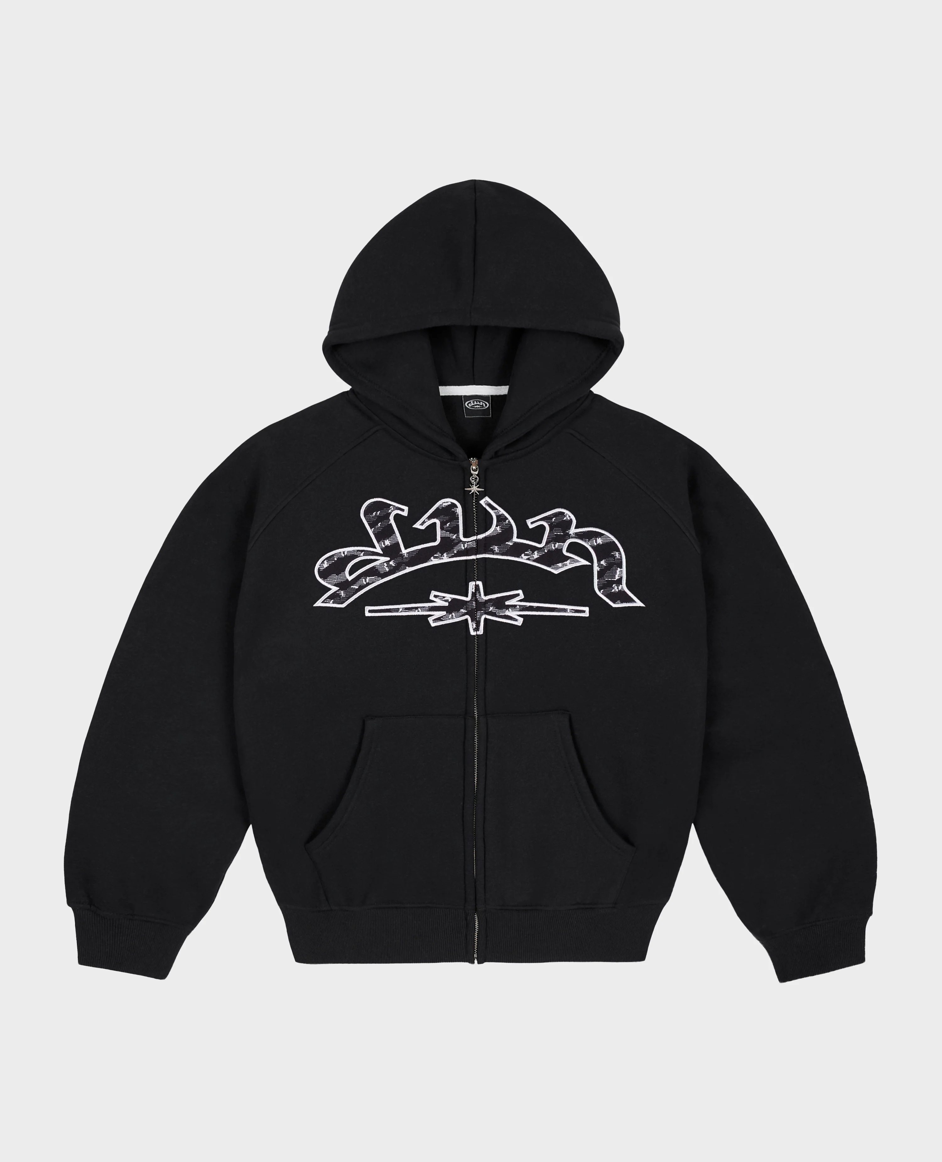 BLACK ANIMALS ZIP