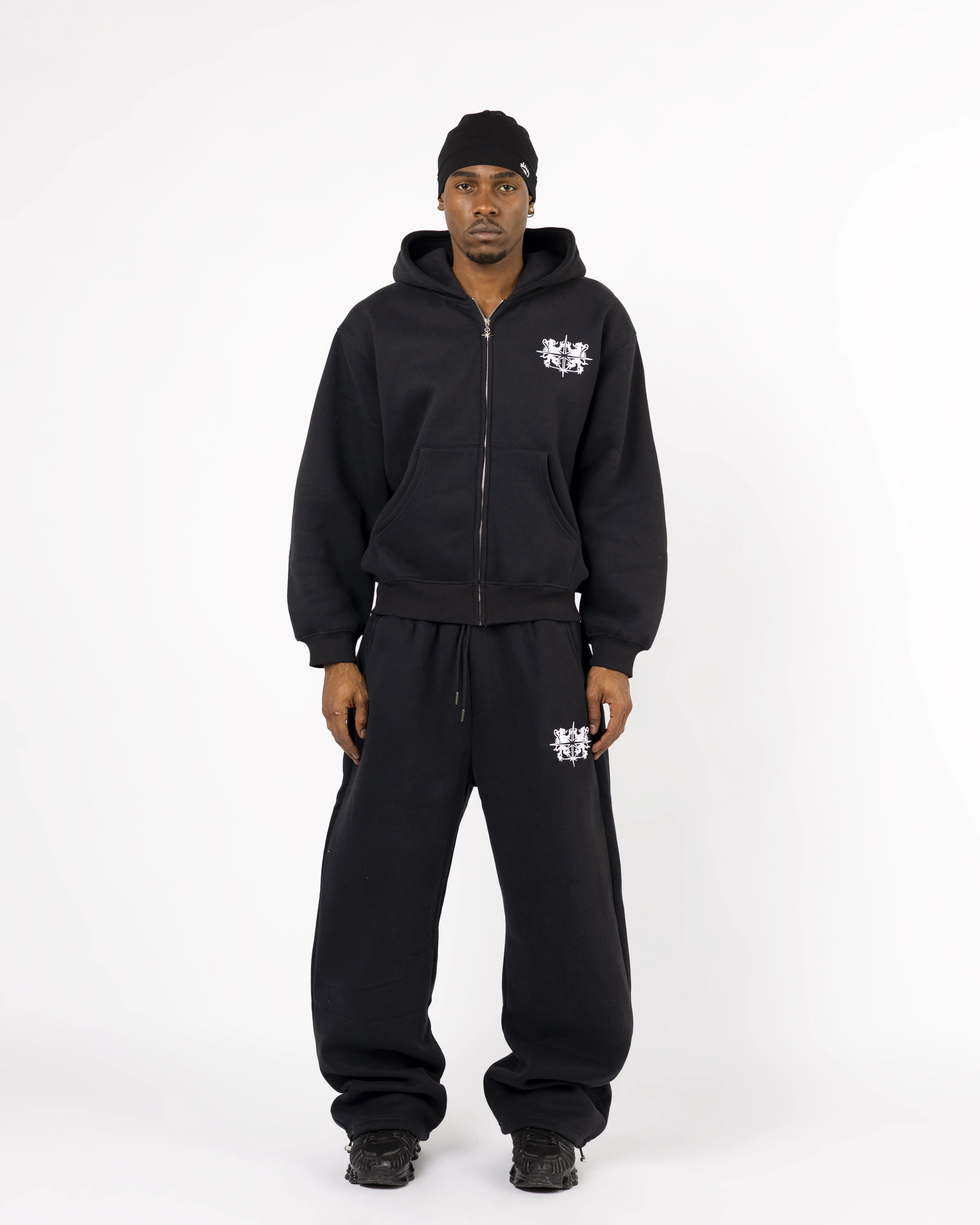 BLACK BLASON ZIP - Image 2