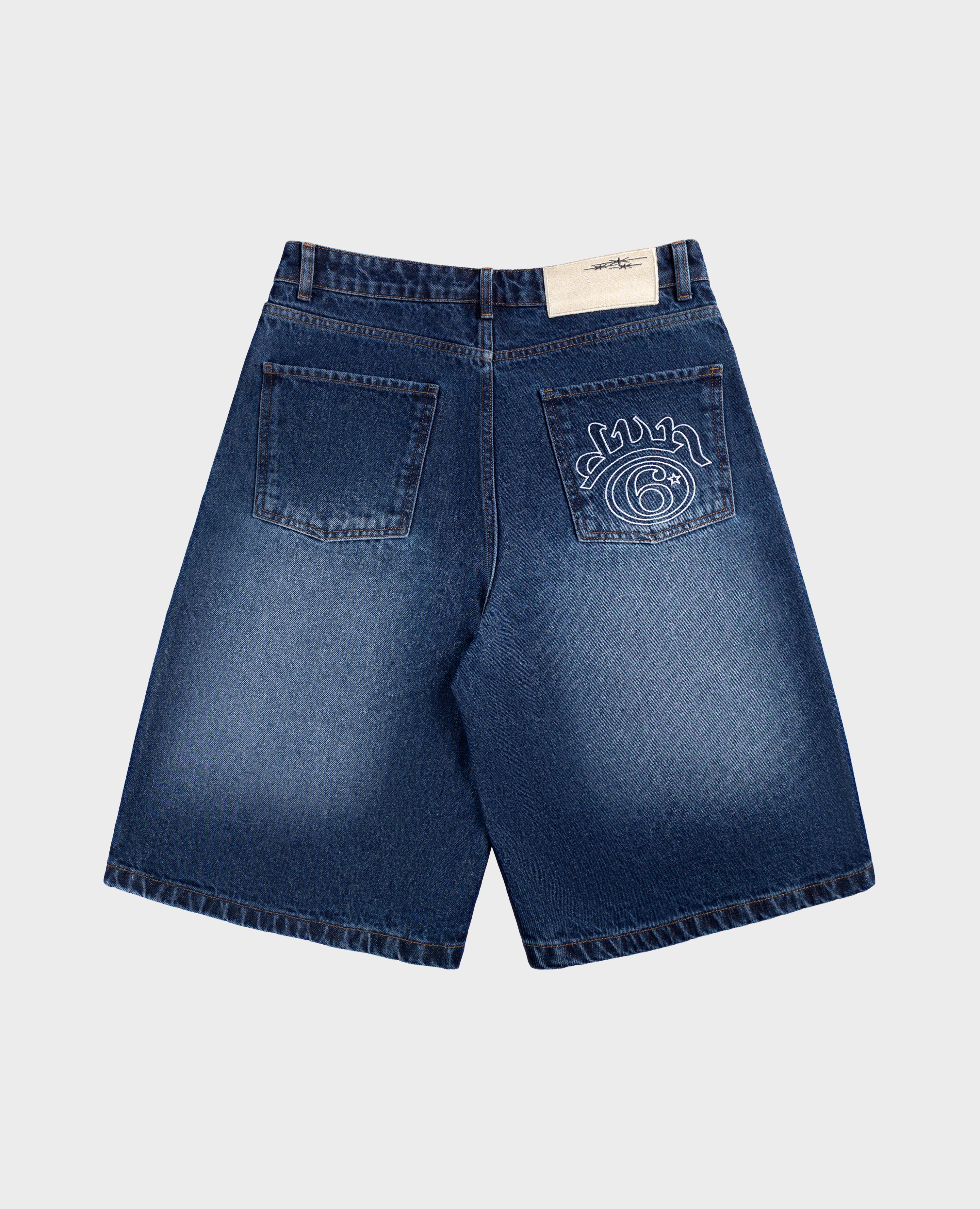 BLUE SIX DENIM JORTS
