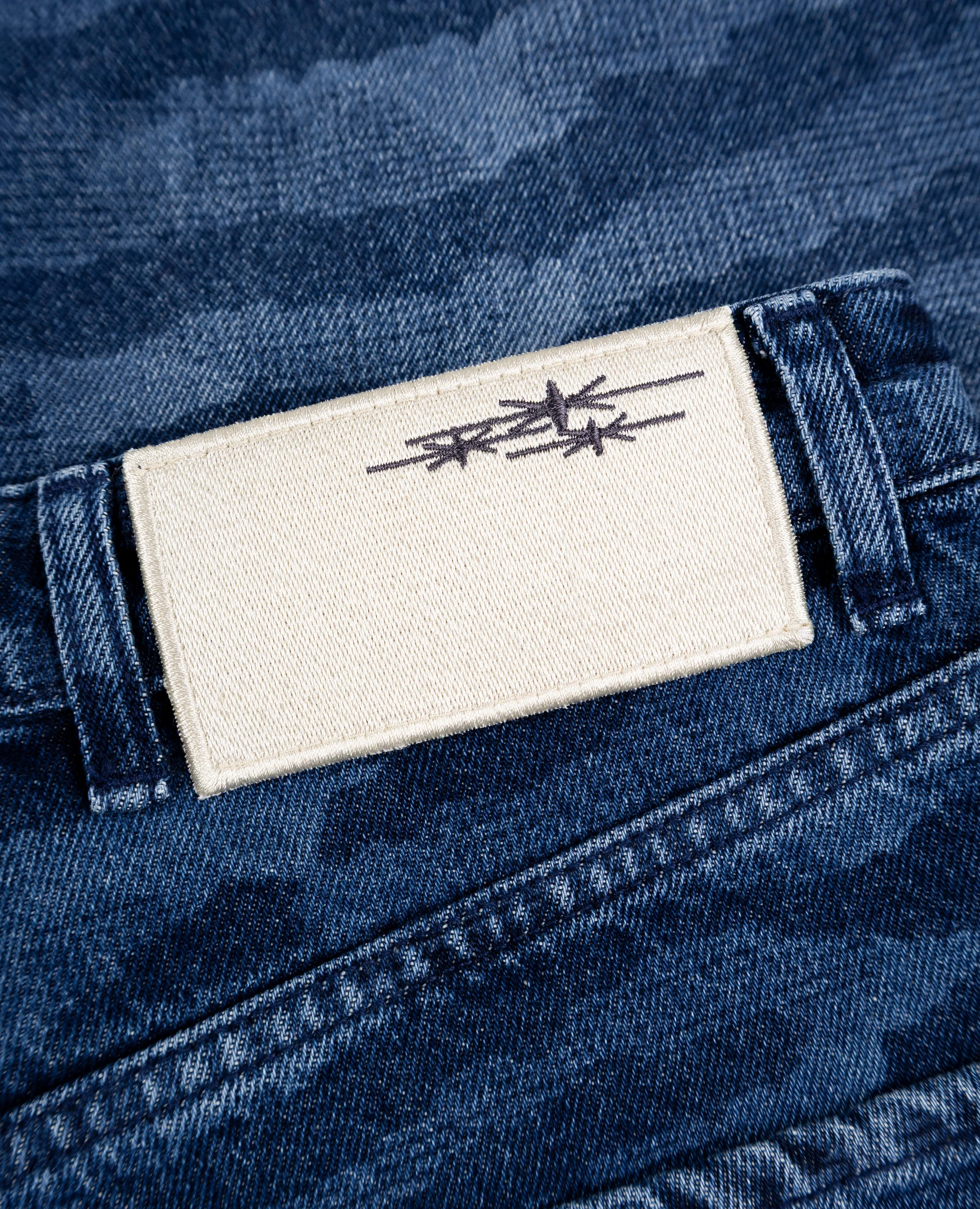 BLUE TIGER DENIM JORT - Image 3