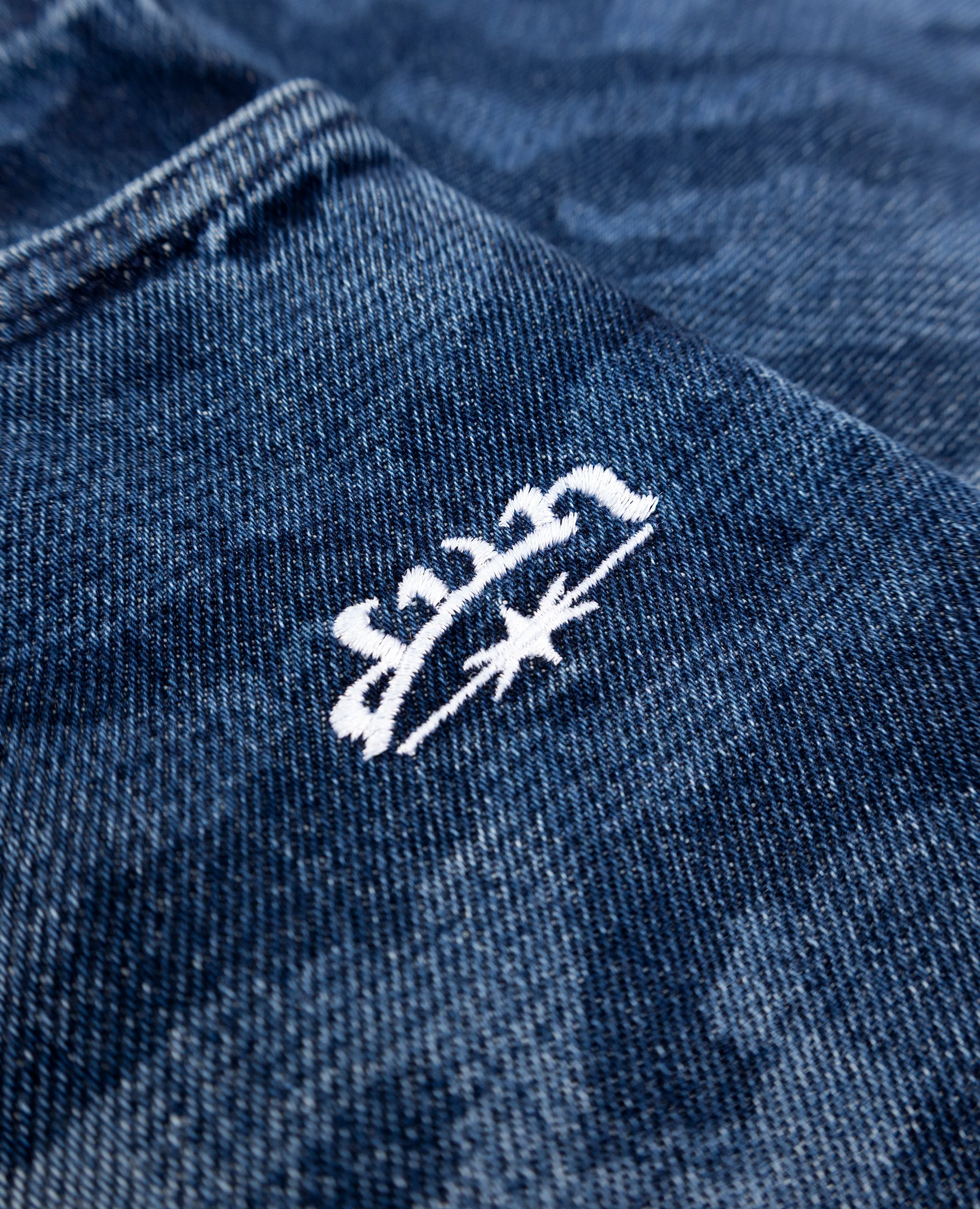 BLUE TIGER DENIM JORT - Image 5