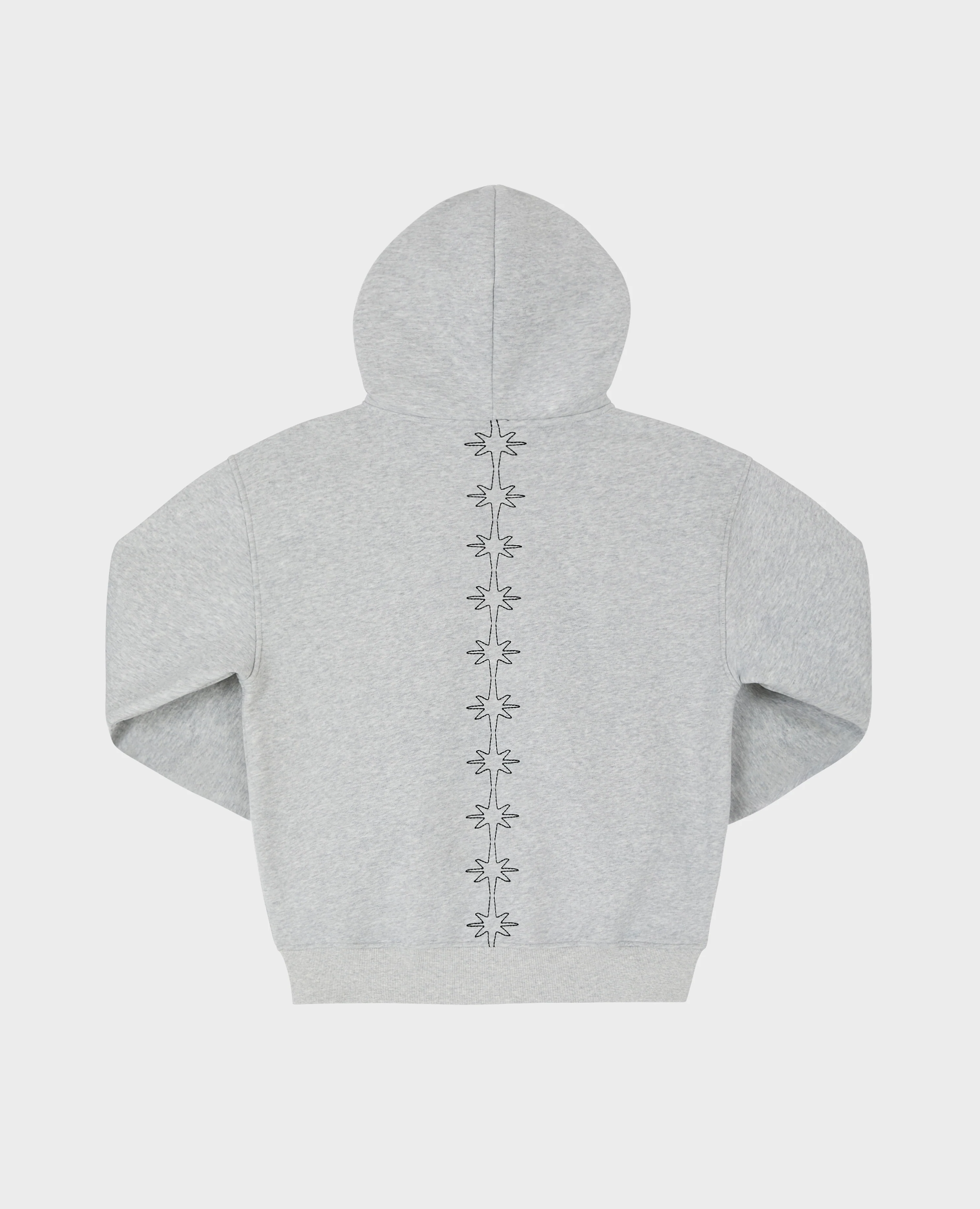 GREY VERTEBRA ZIP