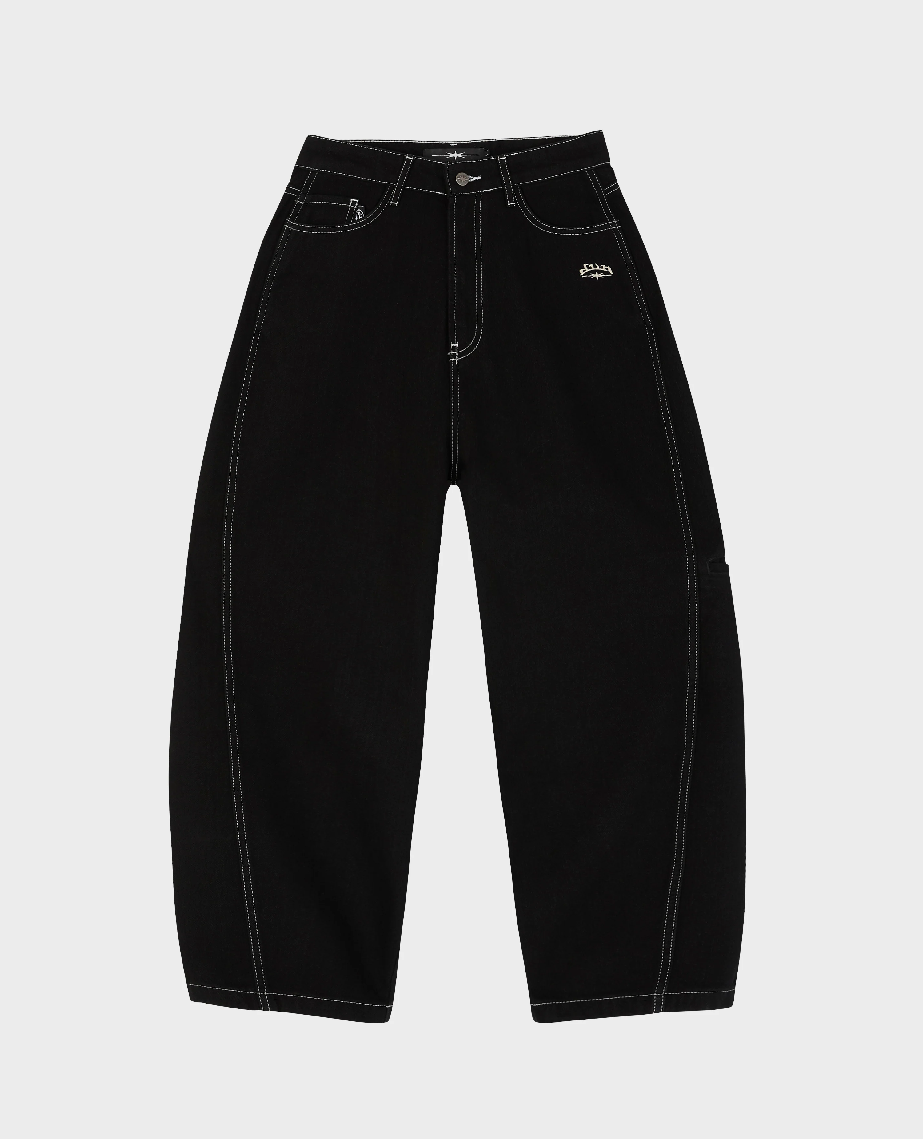 WOMENS BLACK CLASSIC DENIM - Image 2