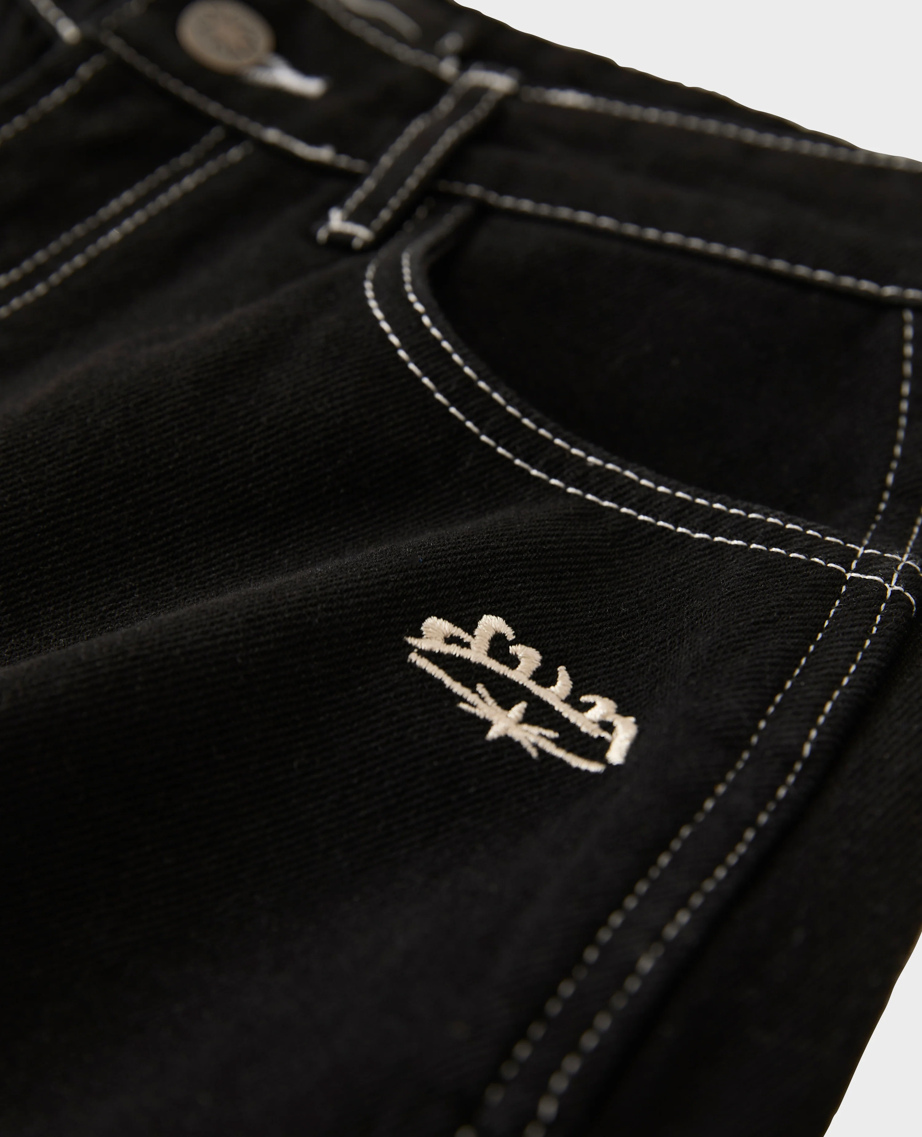 WOMENS BLACK CLASSIC DENIM - Image 4